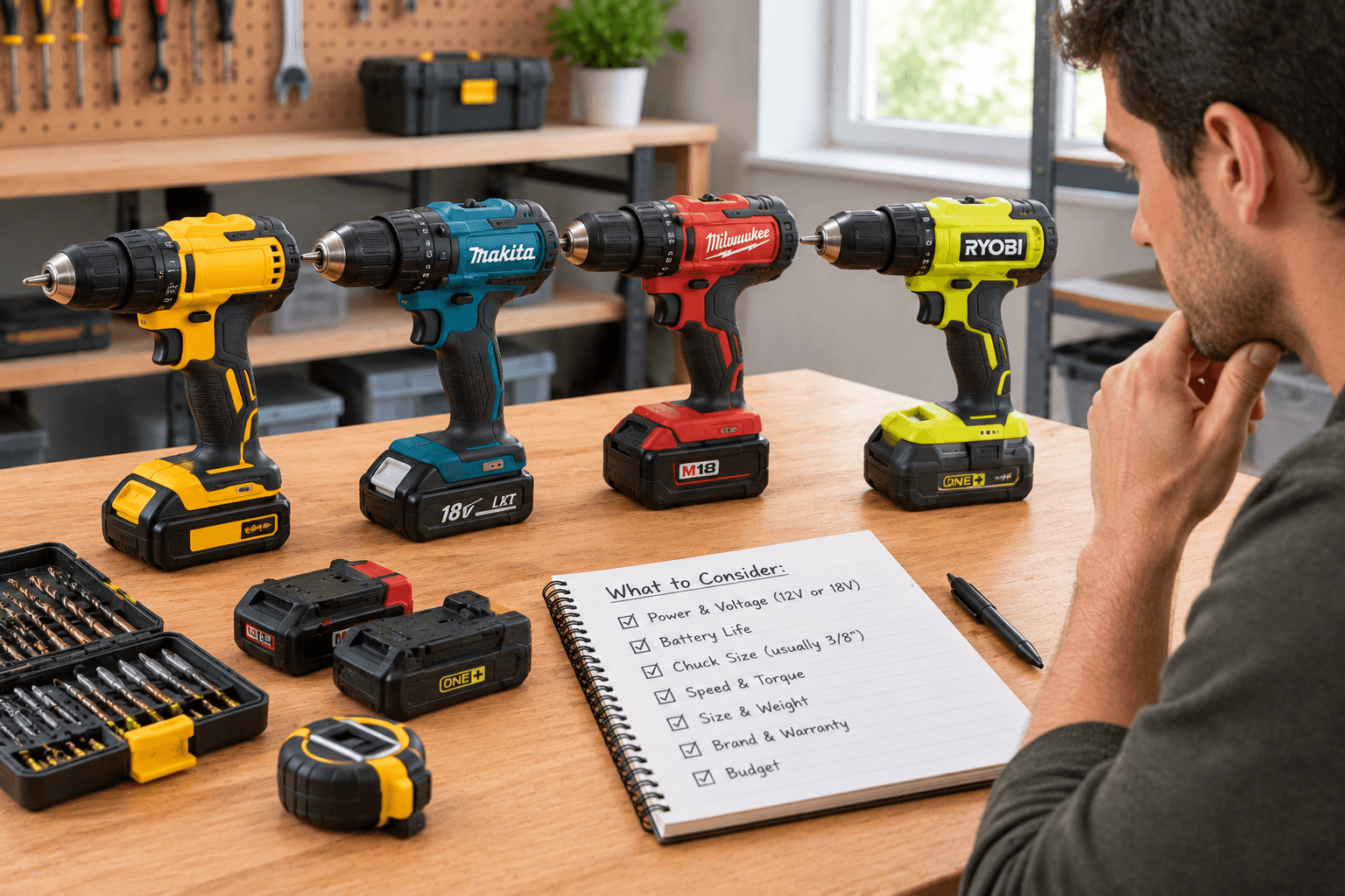 How to Choose Your First Cordless Drill: A Beginner's Buying Guide