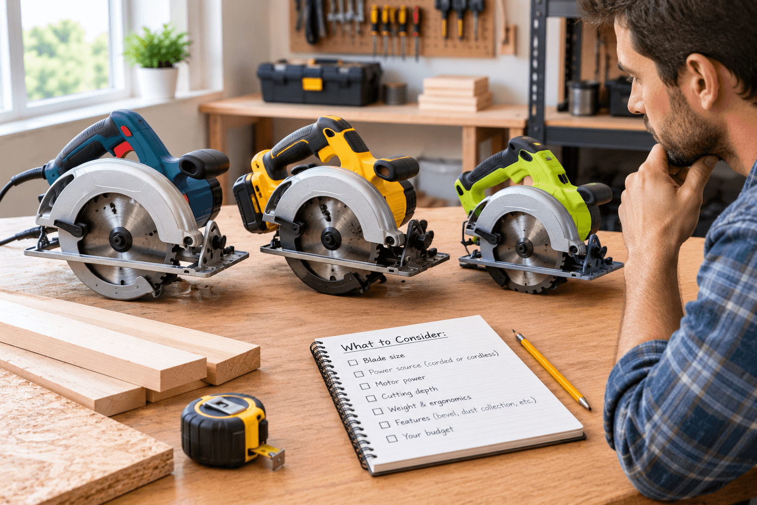 How to Choose the Right Circular Saw for Home Projects