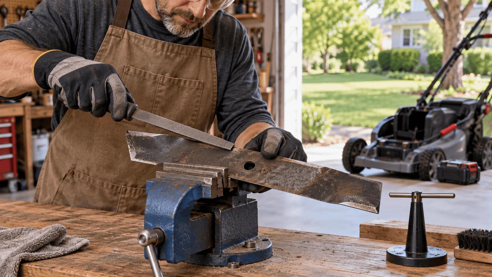 How to Sharpen a Lawn Mower Blade Safely in 2026