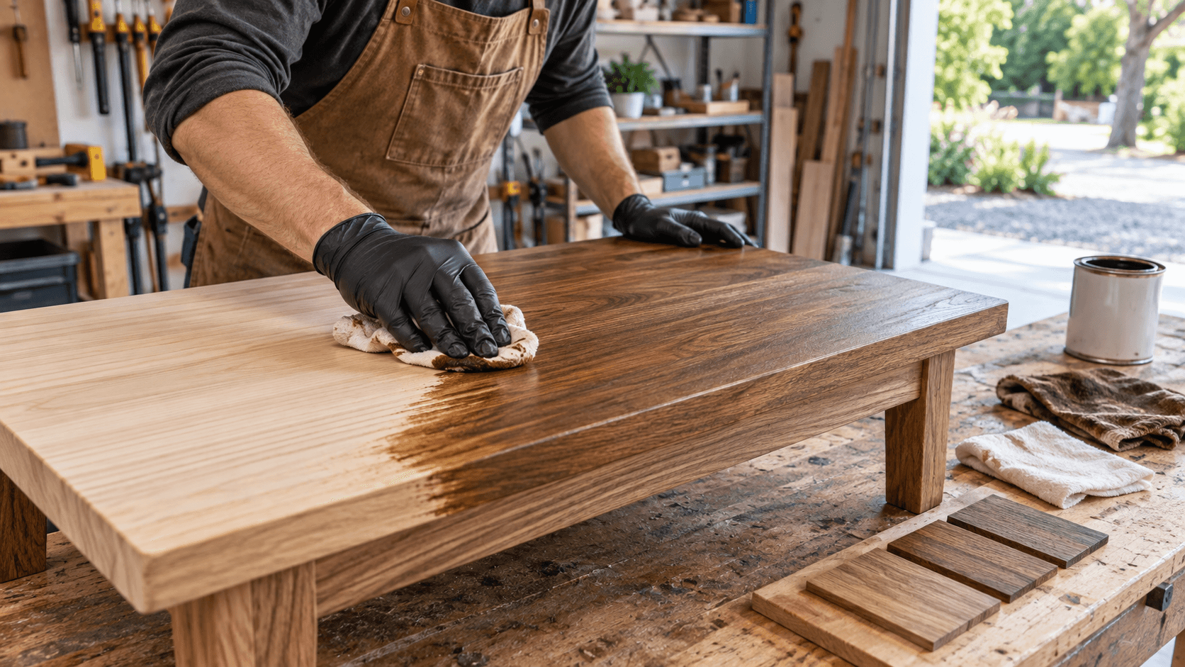 How to Stain Unfinished Wood in 2026
